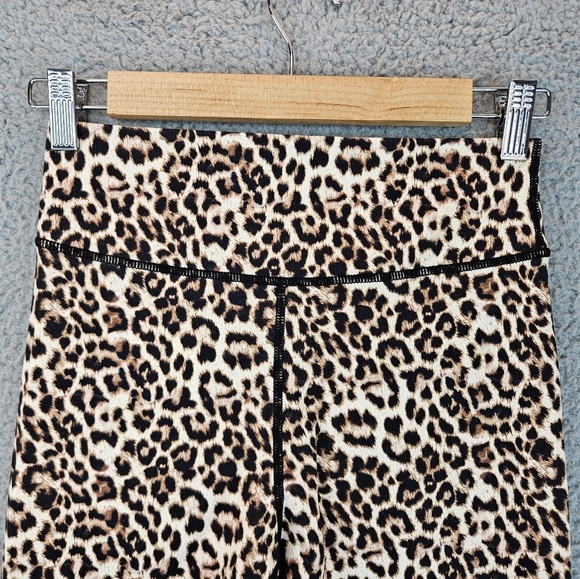 Zyia Women's Leopard Brillant Scrunchy What High Rise Leggings Sz 8-10 Active - Picture 3 of 12
